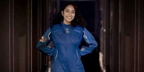Sirisha Bandla was born in Andhra Pradesh and grew up in Houston, Texas. (Screengrab)