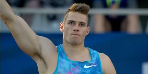 German Javelin thrower Johannes Vetter (Photo | YouTube screengrab)