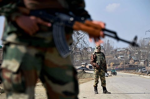 Multiple sources confirmed that the forces are on high alert and have been asked to maintain a vigil around garrisons.  (File Photo | PTI)