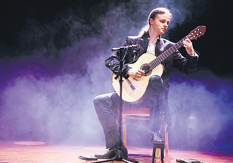 Strumming Guitar Spirit