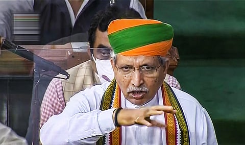 Union Minister Arjun Ram Meghwal. 