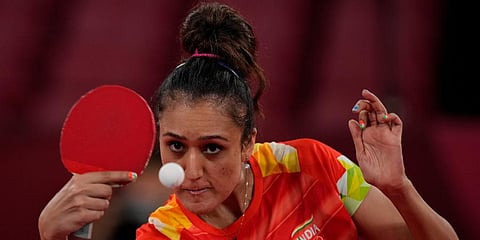 Indian paddler Manika Batra (Photo | AP)