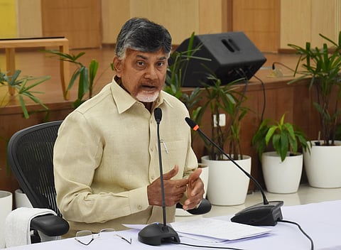 TDP chief and former Andhra CM Chandrababu Naidu (File photo | Express)