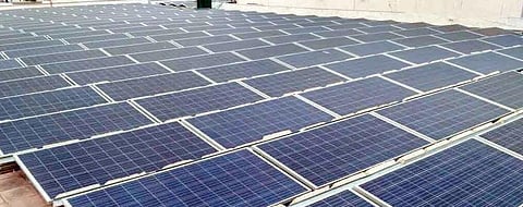 Solar panels. (Image used for representational purpose only)
