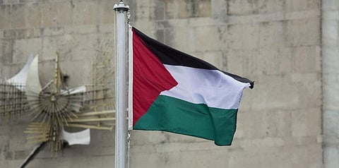 Palestine's flag used for representation. (File photo | AP)