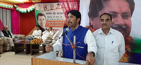 JKPCC president G A Mir (Twitter Image @INCJammuKashmir)