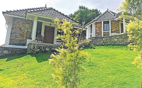 The cottages at KTDC Golden Peak Resort in Ponmudi | file pic