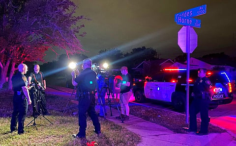 Robeson County Sheriff Burnis Wilkins' office said in a news release that 13 individuals were shot. 