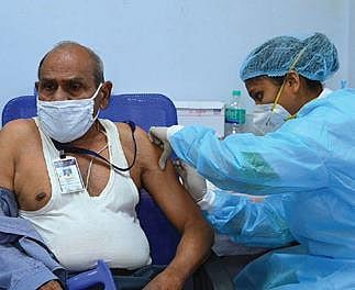 Person getting vaccinated. Representational Image  (File Photo | Express)