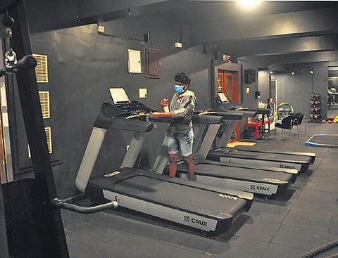 Gyms in Vijayawada are set to reopen from July 8 (Representational Image | Express)