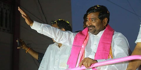 Telangana Energy Minister G Jagadish Reddy said that lift irrigation projects were not required for Andhra Pradesh to draw floodwaters. (Facebook Photo | Jagadish Reddy Guntakandla)