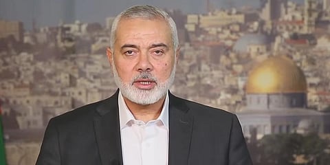 Hamas' Supreme leader late Ismail Haniyeh 