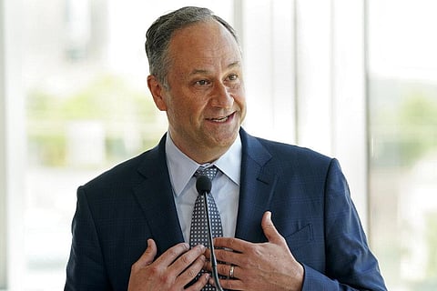 Doug Emhoff, the spouse of Vice President Kamala Harris (Photo | AP)