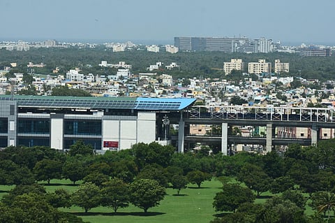 Chennai Metro work from Kodambakkam to Poonamallee would commence by 2025 June. (Photo | EPS)