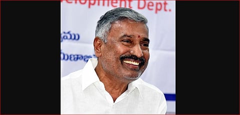Andhra Pradesh Panchayat Raj Minister Peddireddy Ramachandra Reddy. (File photo)