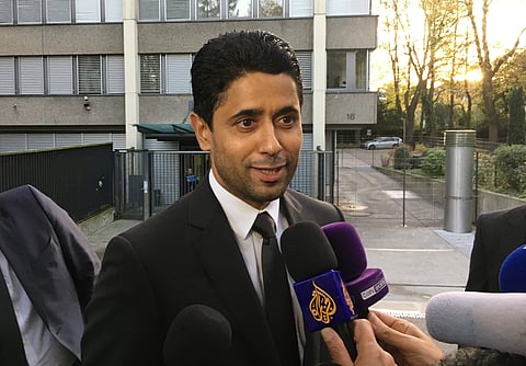 ECA chairman and Paris Saint-Germain president Nasser Al-Khelaifi (File Photo | AP)