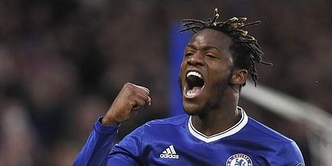 Chelsea forward Michy Batshuayi (Photo | AP)