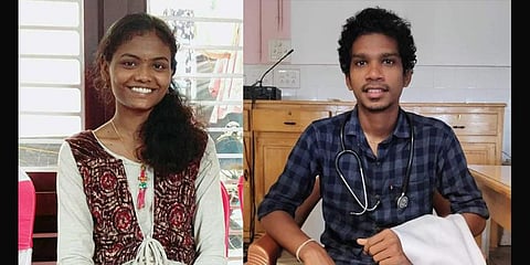 Karthika Raghu and Rahul Raj