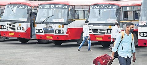 Special buses will be operated from various places of Intra and Interstate places to Bengaluru on March 31. (Image used for representative purpose)