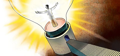The programme held on World Entrepreneurs Day was attended by academicians, business owners and students. (Express Illustrations | Amit Bandre, EPS)