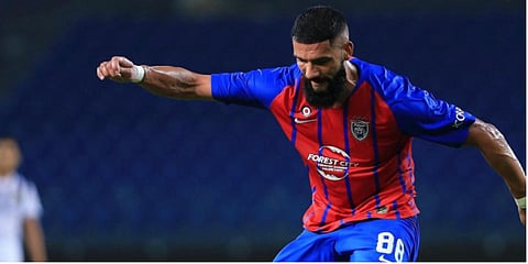 Malaysian midfielder Liridon Krasniqi (Photo| Special Arrangement)