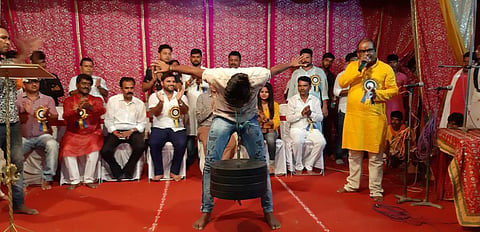 Ranjan continued his practice in full public view, much to the awe of his friends who would bear witness to this. (Photo | Special Arrangement)