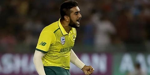 Tabraiz Shamsi has since picked up 45 wickets in 39 T20Is, along with 32 wickets in 27 ODIs for South Africa. (Photo | AP)