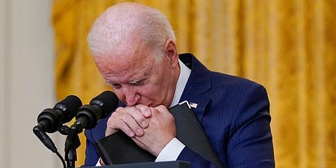 US President Joe Biden. 