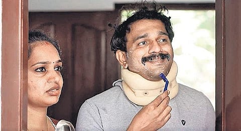 Still from Malayalam web series, ‘Mr and Mrs.’  