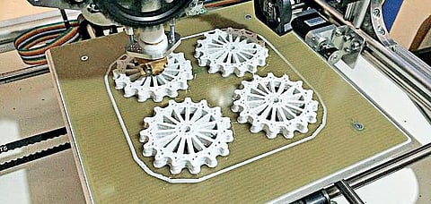Representational image of 3D printing. (File photo | EPS)