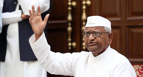 Social Activist Anna Hazare 