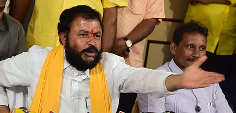 Ex-TDP MLA Chintamaneni Prabhakar (File | EPS)