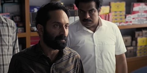 A still from 'Malik', directed by Mahesh Narayanan and also featuring popular South actress Nimisha Sajayan, on Amazon Prime Video on July 15. (Photo | YouTube screengrab)