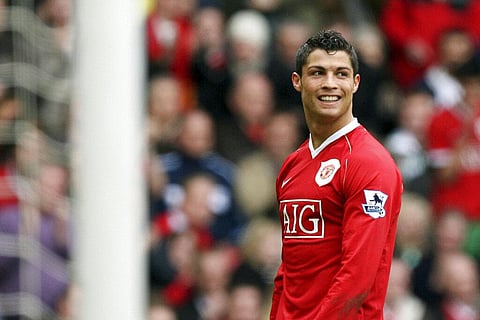 FILE |  In this March 17, 2007, file photo, Manchester United's Cristiano Ronaldo smiles during  an English Premier League soccer match. (Photo | AP)