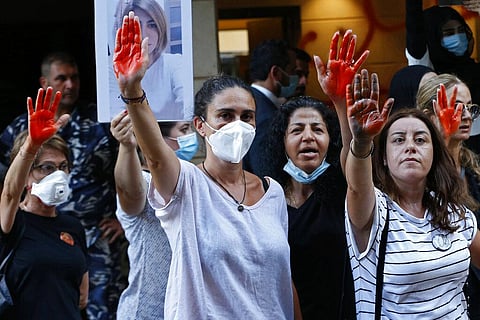 A year after the deadly blast, families of the victims are consumed with winning justice for their loved ones. (Photo | AP)
