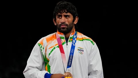 Olympic medallist wrestler Bajrang Punia 