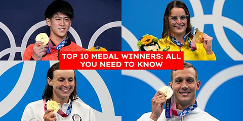 More than 11,000 athletes across 33 sports competed in the Tokyo Olympics. New names were made and reputations established. They showed their peak game and mesmerised everyone. Here's a look at the 10 individuals who took the most medals in the Tokyo Olym
