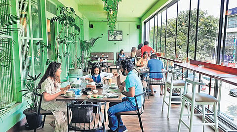 From takeaway-friendly menus to automated sanitisers, restaurants are using technology to minimize contact.