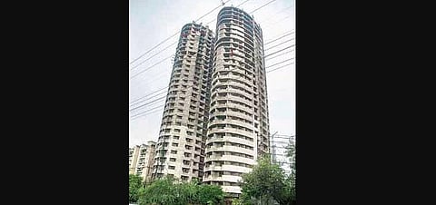 Supertech’s twin towers.