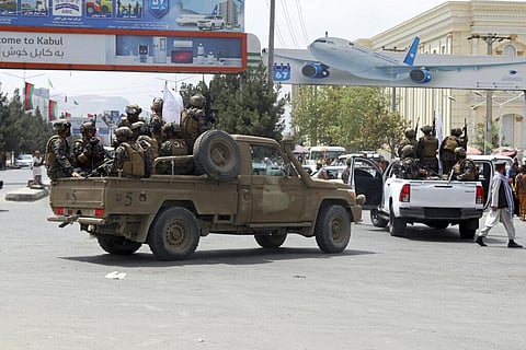 Taliban special force fighters arrive to the Hamid Karzai International Airport after the U.S. military's withdrawal, in Kabul, Afghanistan, Tuesday, Aug. 31, 2021. (Photo | AP)