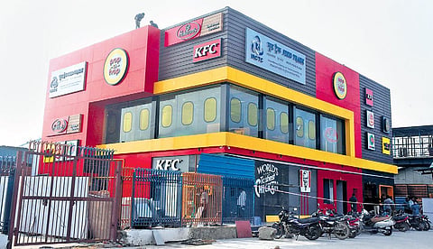 The ‘Pop n Hop’ facility at platform 16, NDLS