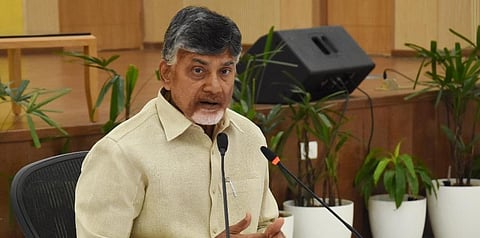 TDP chief and former Andhra CM Chandrababu Naidu. (File photo | Express)