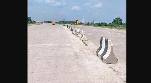 Works of runway on NH-16 in Prakasam district underway I Express