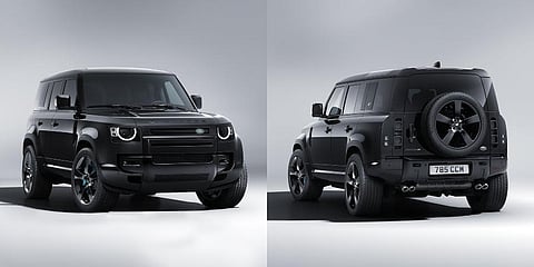 Defenders are at the heart of the action in No Time To Die alongside two Range Rover Sport SVRs. A Range Rover Classic and Land Rover Series III are also in the film. (Photo | Twitter/@LandRover)