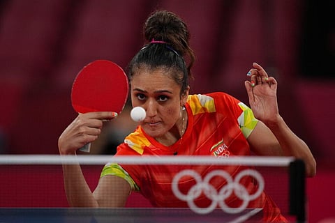 Indian Table Tennis player Manika Batra. (Photo | AP)