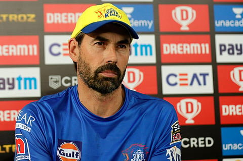 Stephen Fleming, coach of Chennai Superkings. (Photo | IPL)