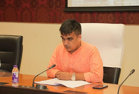 The 38-year-old Harsh Sanghavi, BJP MLA from Surat-Majura constituency (Photo | Twitter)