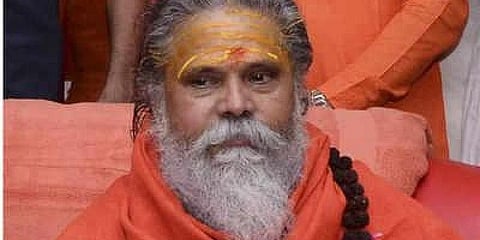 President of All India Akhara Parishad, the apex body of the Sanatan order, Mahant Narendra Giri Maharaj (File Photo | PTI)