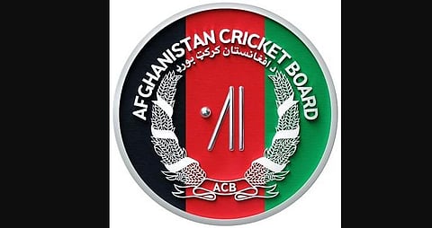 Afghanistan Cricket Board logo (Photo | Twitter)