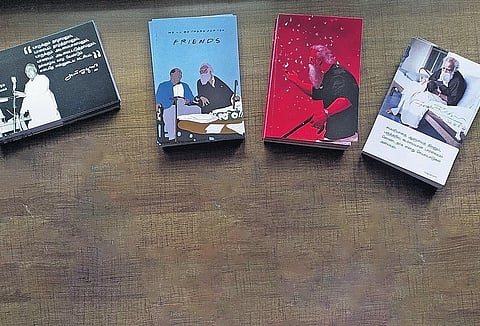 The justice league: A campaign on cards